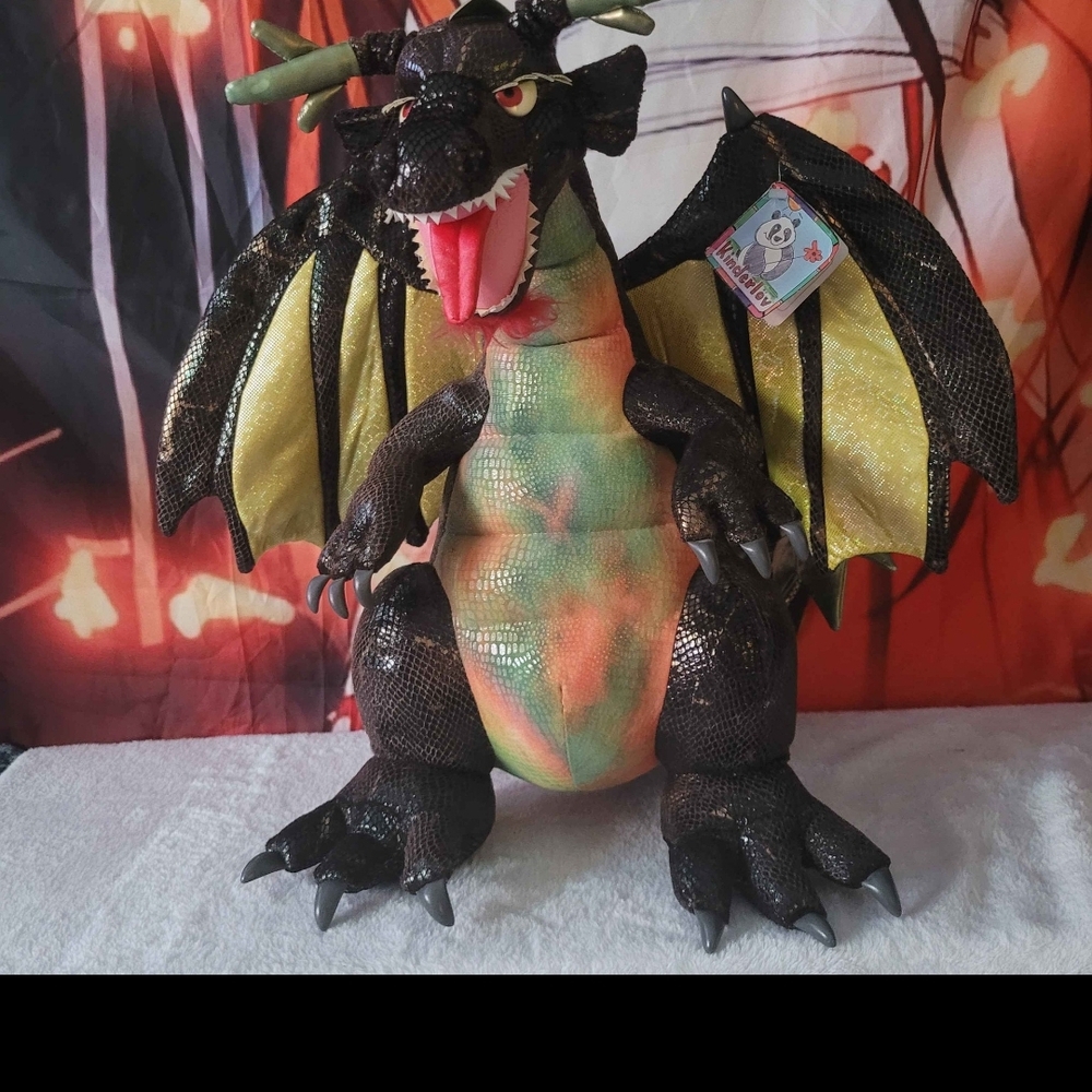 Dragon Plush Toy - Multicolor